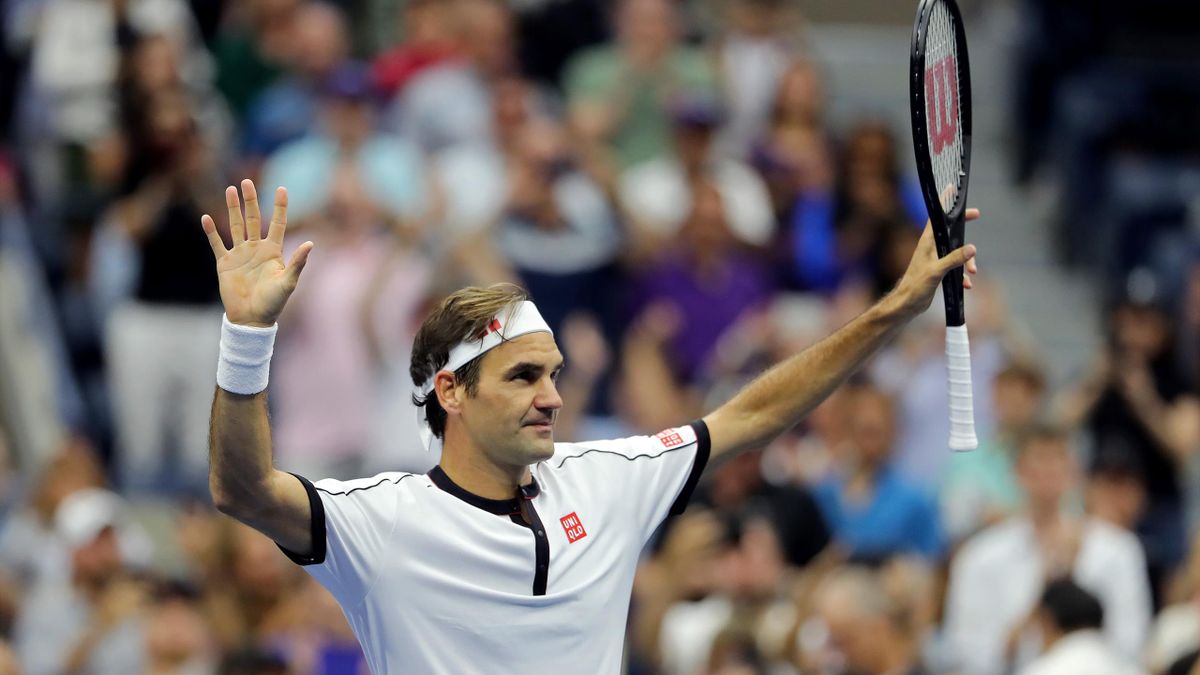 US Open 2019 Roger Federer schlägt Damir Dzumhur in der 2