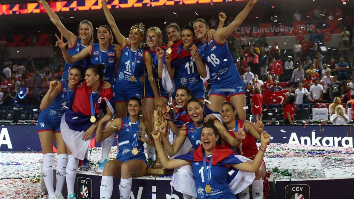 Euro Volley 2019 : la Serbie bat la Turquie et conserve son titre de  champion d'Europe - Eurosport