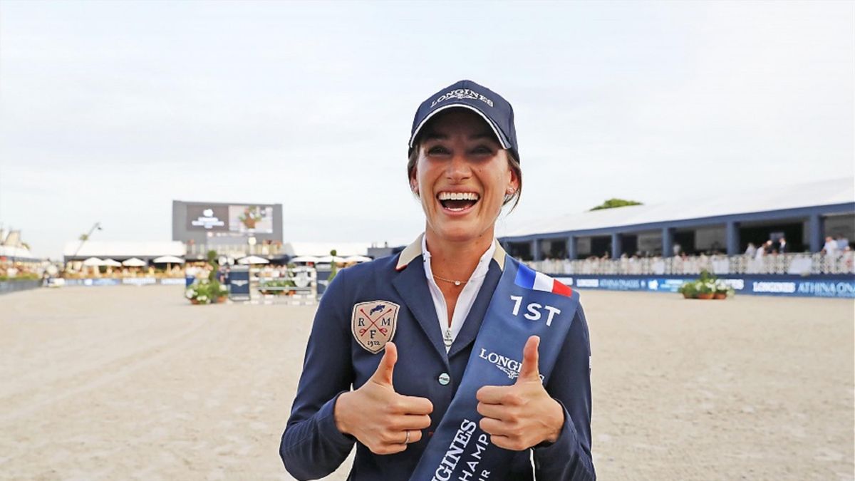 Jessica Springsteen won her most beautiful victory in Saint-Tropez