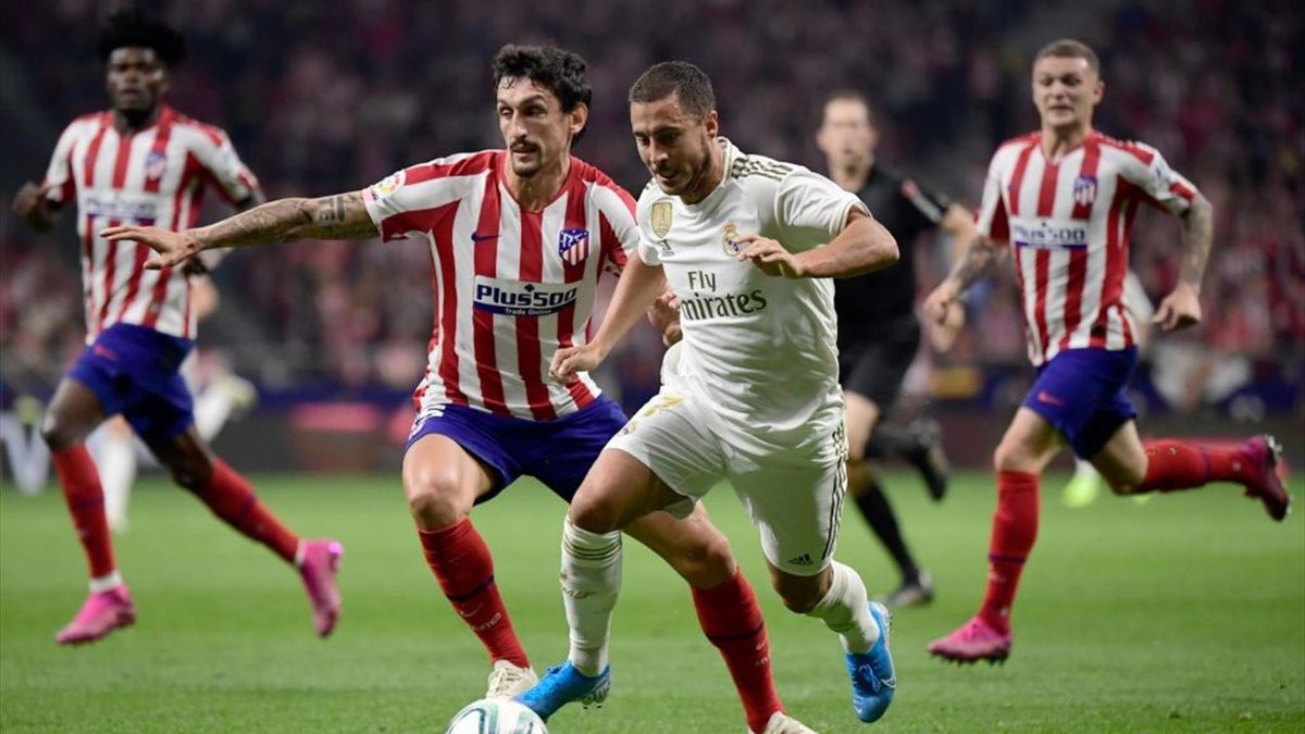 Fotogalería: El primer derbi de Joao Félix y Hazard y las mejores imágenes del Atlético-Real Madrid