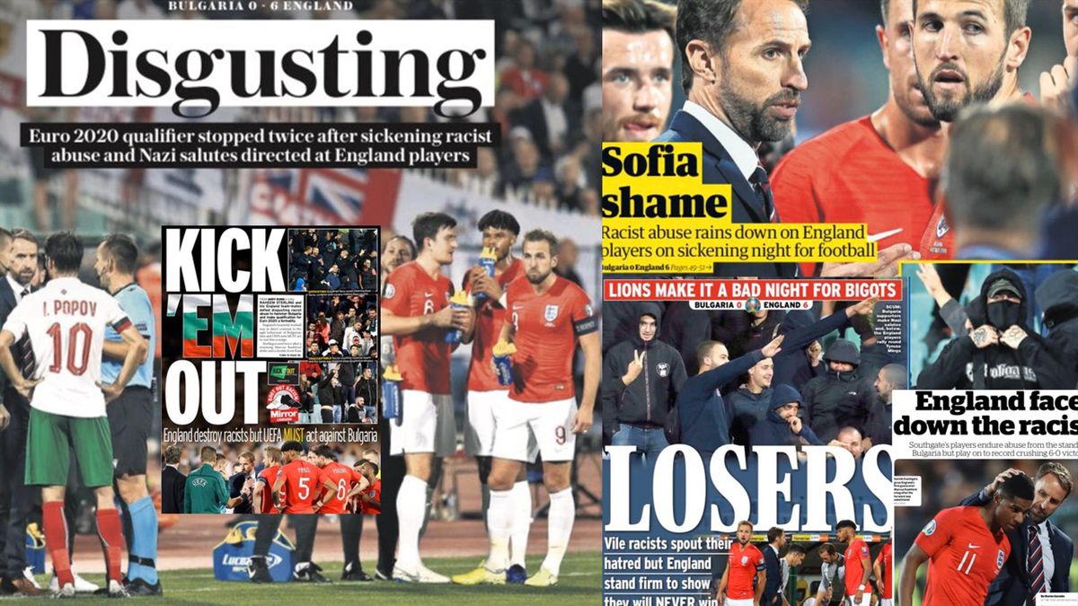 English press sale football