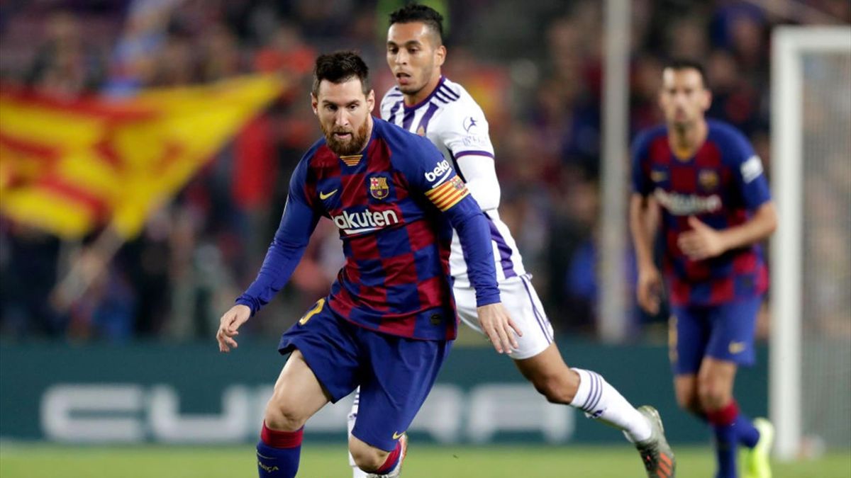 Fotogalería: La exhibición de Leo Messi y las mejores imágenes del Barcelona-Valladolid