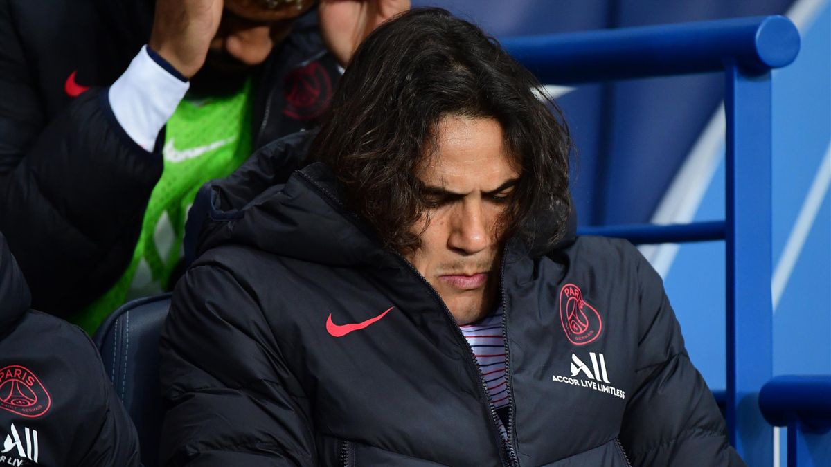 Ligue des champions Edinson Cavani encore sur le banc du PSG