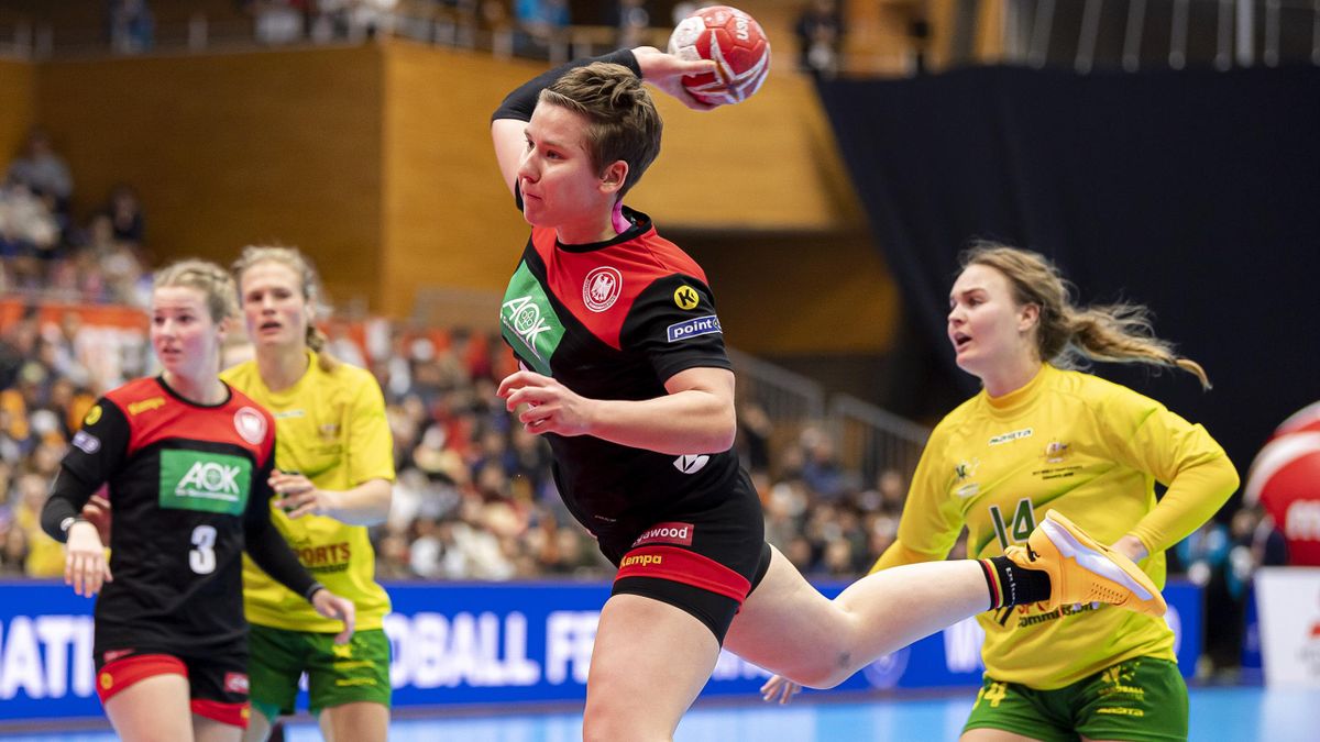 Deutsche Handballerinnen holen klaren Sieg gegen Australien