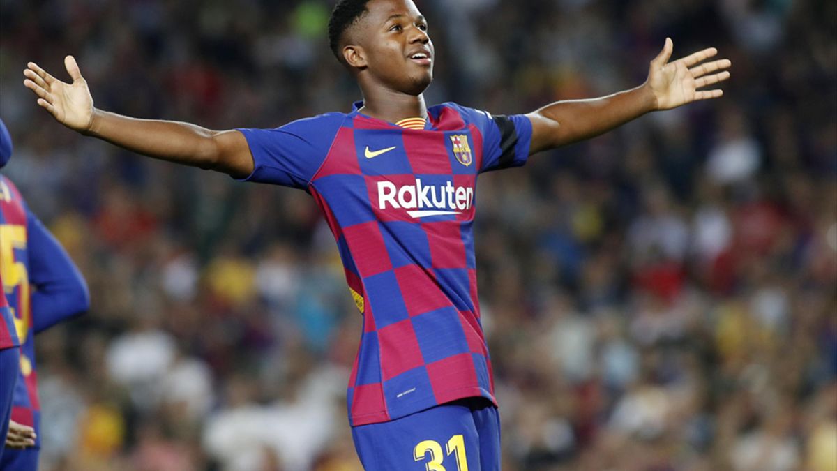 Barca bessert Vertrag mit Supertalent Ansu Fati nach