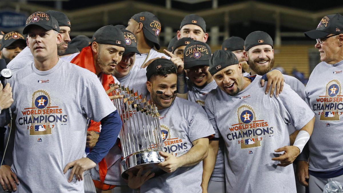 Houston Astros win 2017 World Series of Major League Baseball