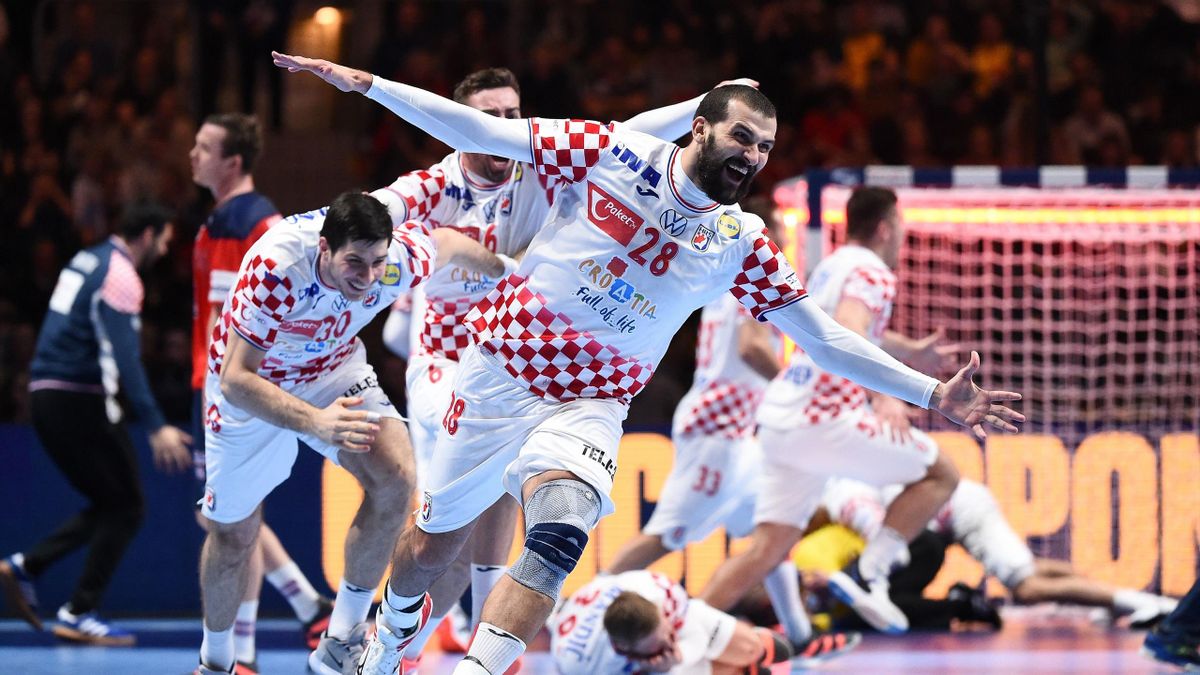 Kroatien und Spanien stehen im Finale der Handball-EM in Stockholm