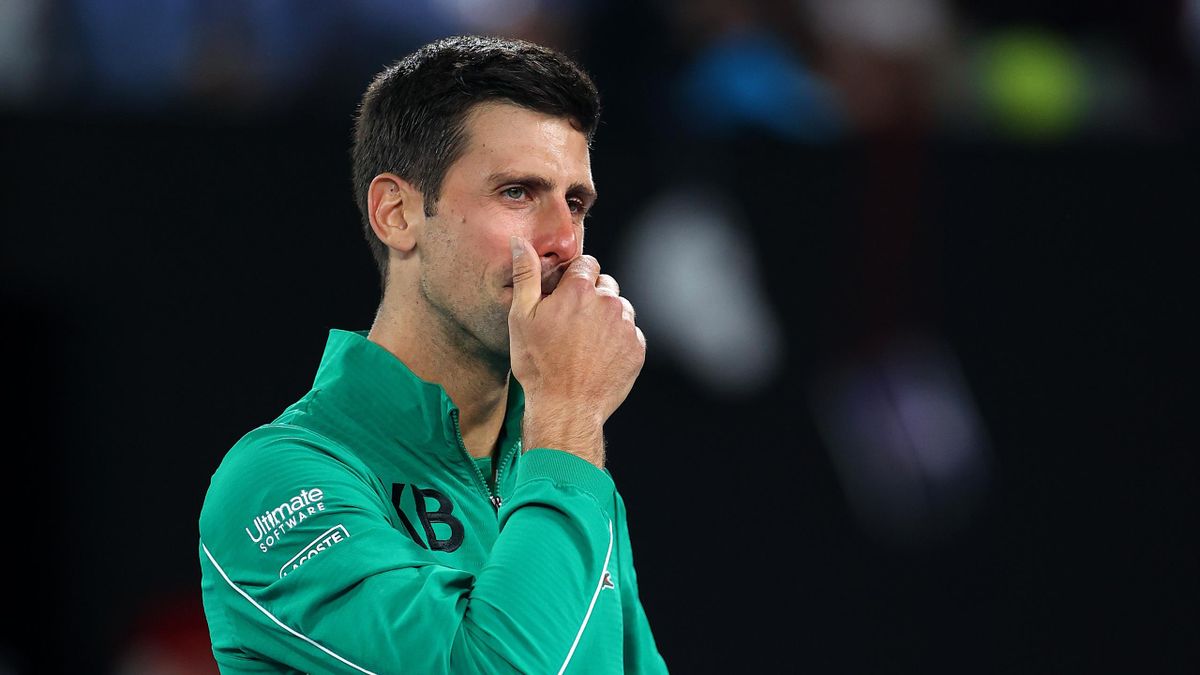 Novak Djokovic's EMOTIONAL tribute to Kobe Bryant after winning