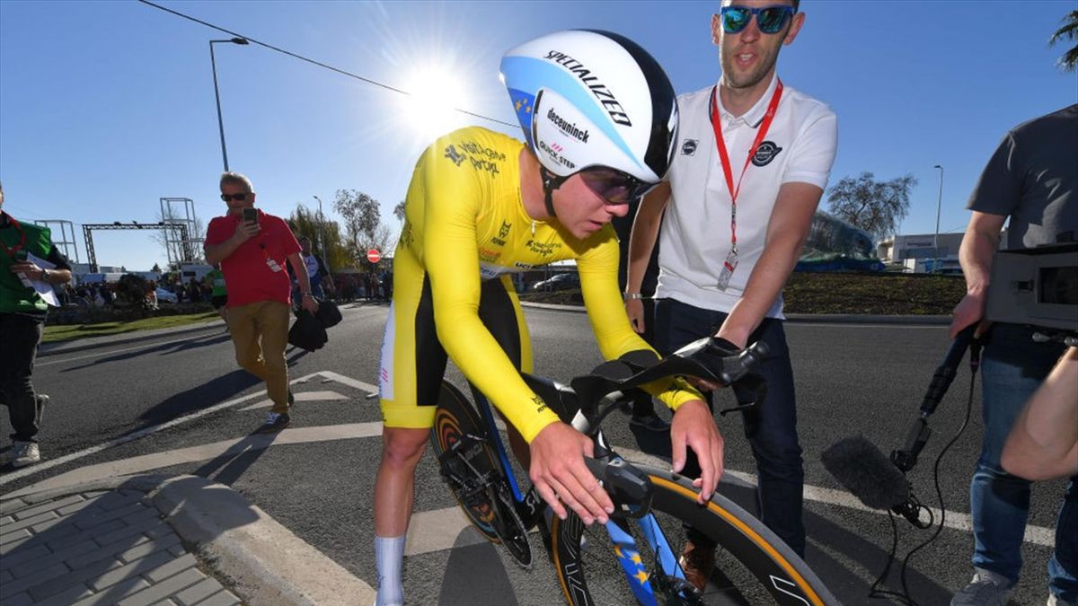 Cycling News Remco Evenepoel Stars In Time Trial To Seal Algarve Win Eurosport