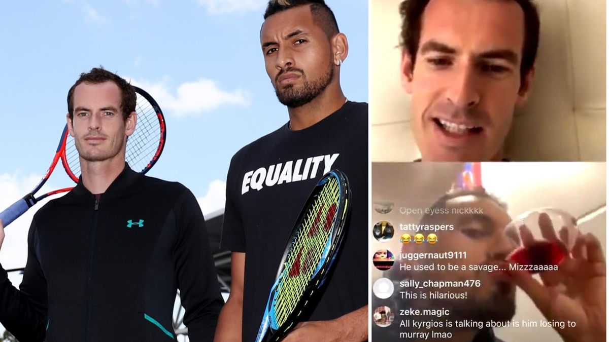 Tennis news - Nick Kyrgios tells Andy Murray Youre better than Novak Djokovic