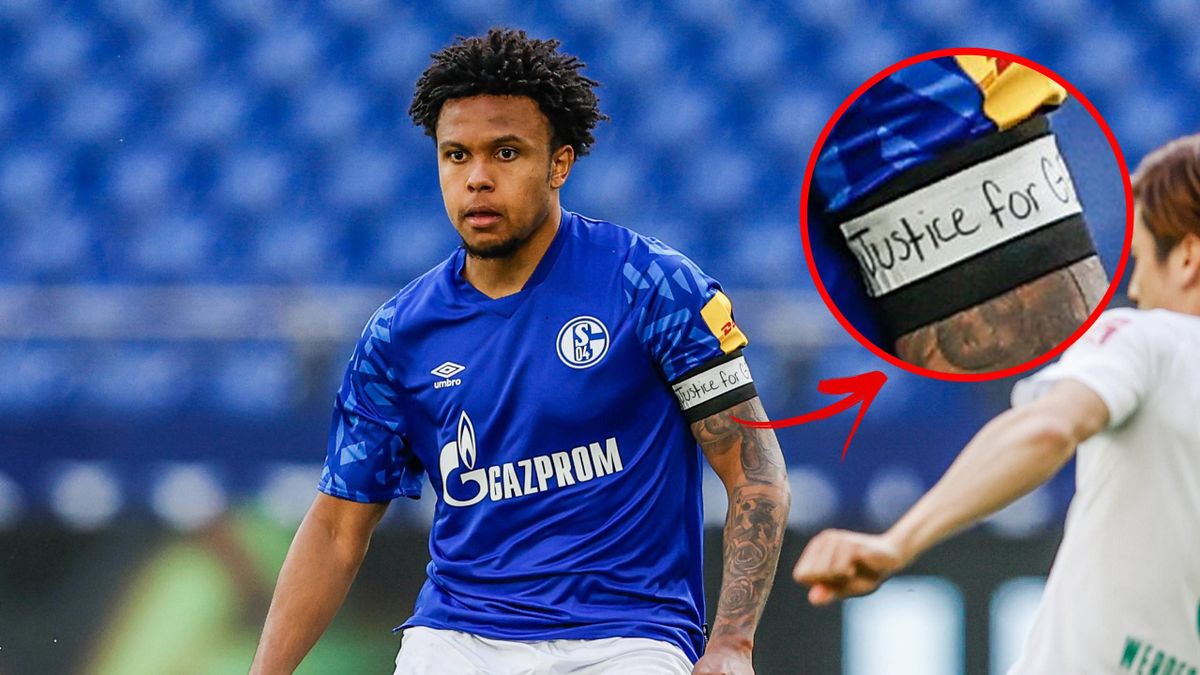 Football news Weston McKennie wears Justice for George armband in Bundesliga game Eurosport