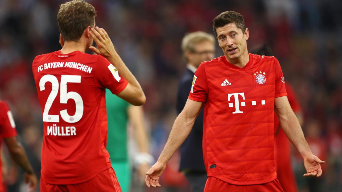 Londres Englândia Outubro 2019 Robert Lewandowski Bayern Retratado