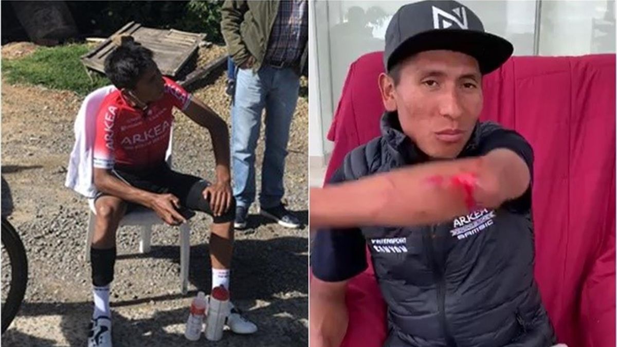 Nairo Quintana a suferit un accident în timp ce se antrena în Columbia