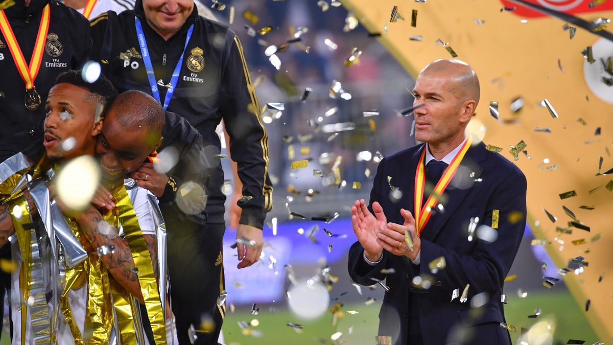 Zidane, el coleccionista de títulos como entrenador del Madrid