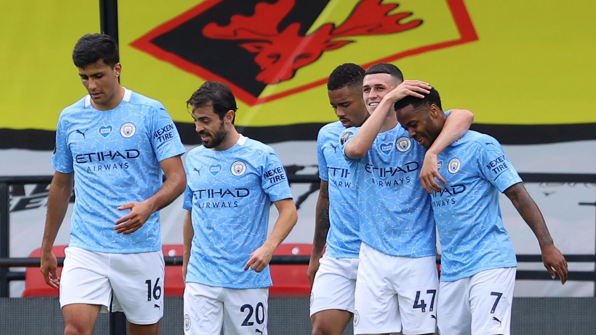 Raheem Sterling nets double as Manchester City compound Watford woes