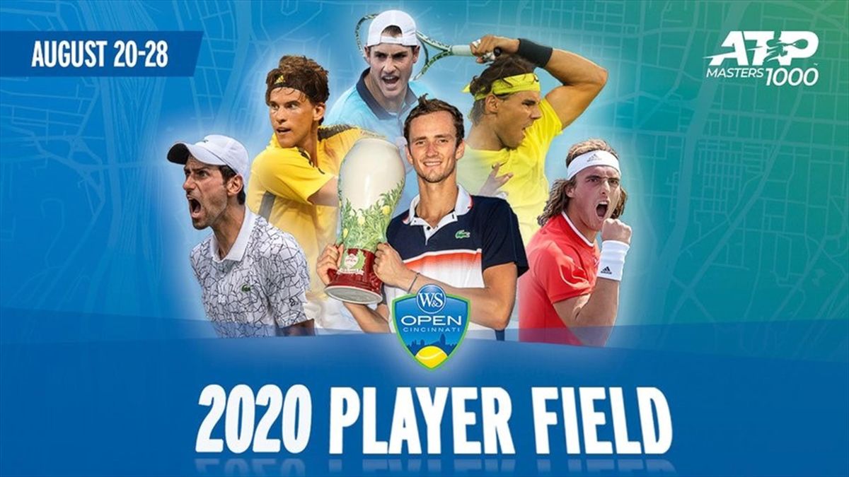 El Masters 1000 de Cincinnati anuncia como inscritos a Nadal, Djokovic