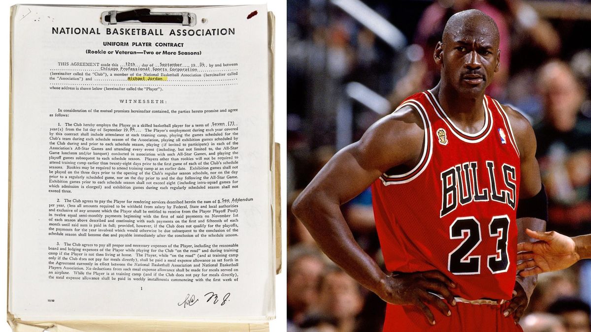 Michael Jordan, fotocopia venduta a 57mila dollari