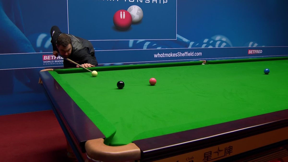 147 not enough for John Higgins as Kurt Maflin reaches quarter-finals at World Snooker Championship