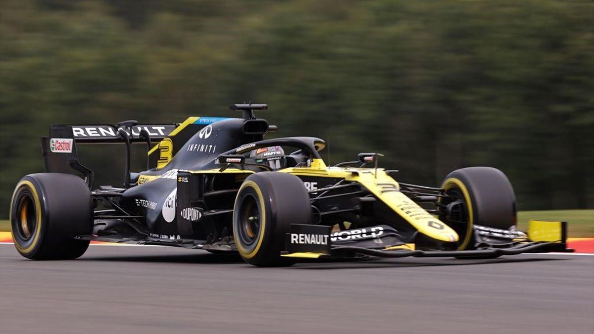 Renault Casquette OCON 31 F1 Racing Officiel Formule 1 ,Jaune