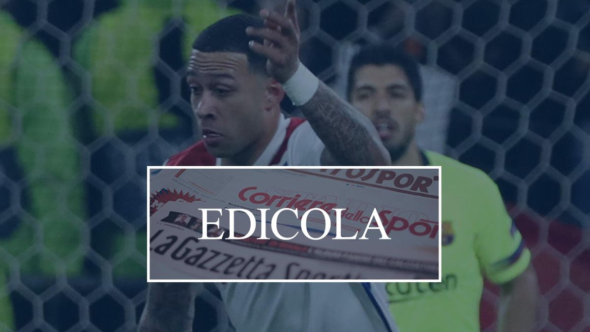 Calciomercato Depay Al Barcellona Libera Suarez Inter Pensa A Kante Eurosport