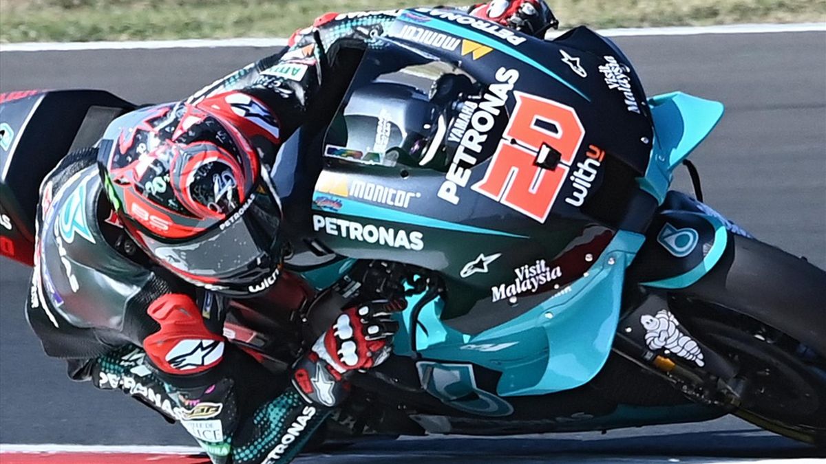 GP Catalogna FP3 Quartararo leader Rossi e Morbidelli in Q2 Eurosport