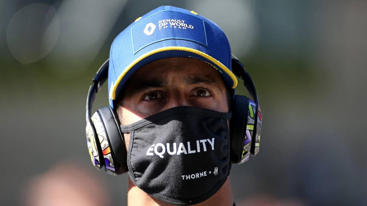 F1: Daniel Ricciardo has no regrets about backing anti-racism push -  Eurosport