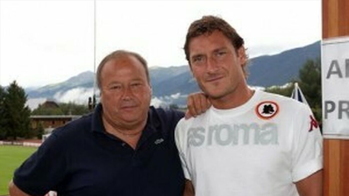 Totti, l'ultimo saluto a papà Enzo con una lettera su ...