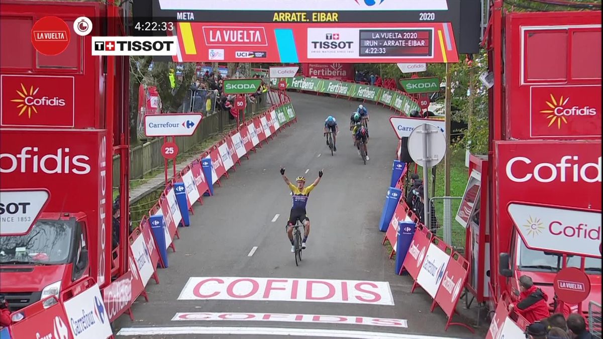 La Vuelta 2020 - Primoz Roglic wins opening Vuelta stage as Chris Froome falls out of contention