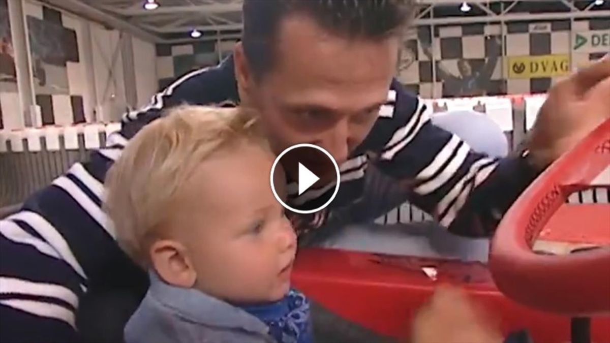 Formula 1, Mick Schumacher: la prima volta al volante con papà Michael nel  2000 - Eurosport