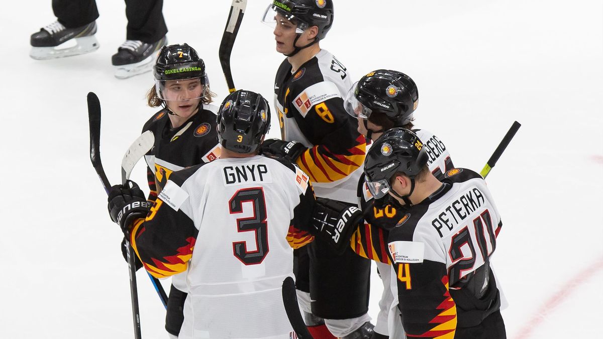 U20WM Erster Sieg für deutsche EishockeyJunioren Eurosport
