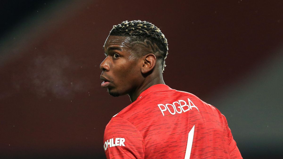 Manchester United midfielder Paul Pogba takes the Cavalier