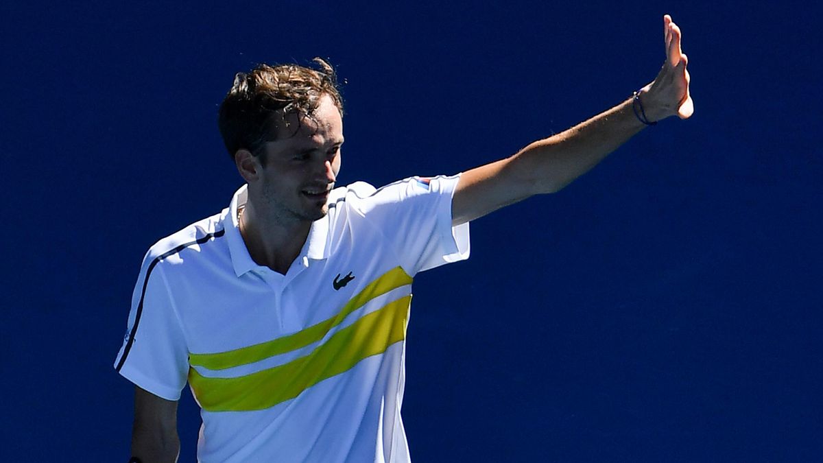 Australian Open 2021 - Daniil Medvedev wins 15th match in a row against Canadas Vasek Pospisil
