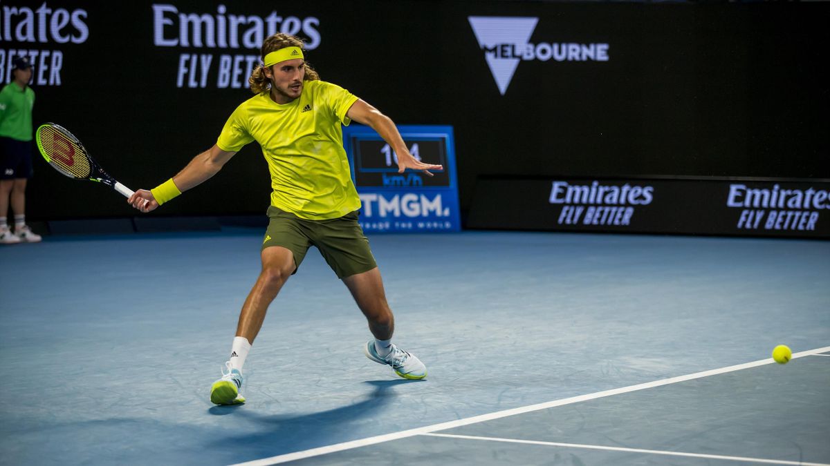 Australian Open: Tsitsipas fegt Simon in der ersten Runde in nur 92 Minuten  vom Platz - Eurosport