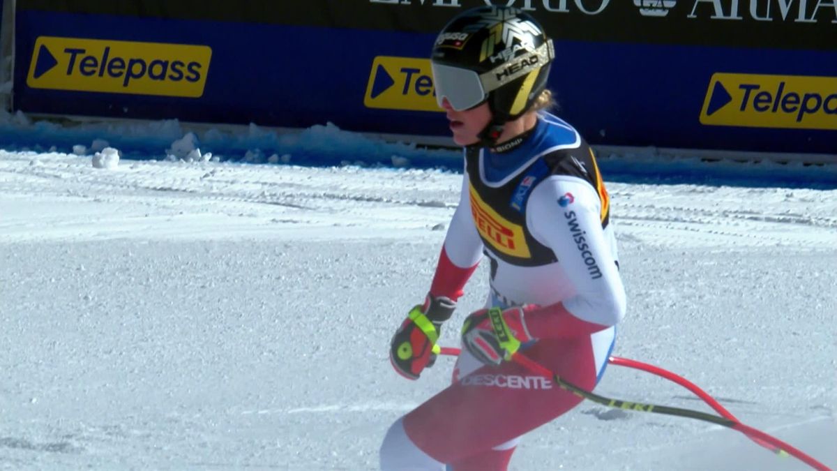 Alpine World Championships 2021 Super-G gold for Lara Gut-Behrami as event finally starts