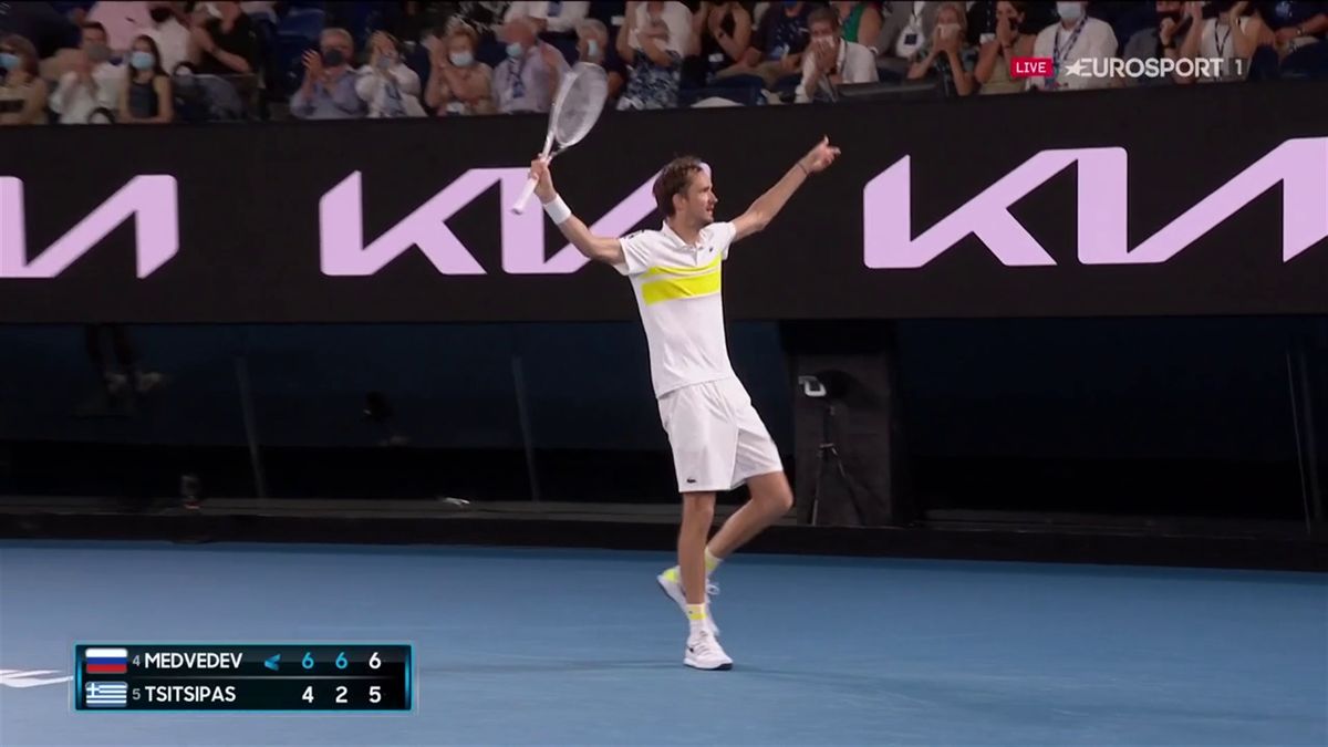 Australian Open 2021: Shot of the season? - Watch Daniil Medvedev's incredible viral winner ...