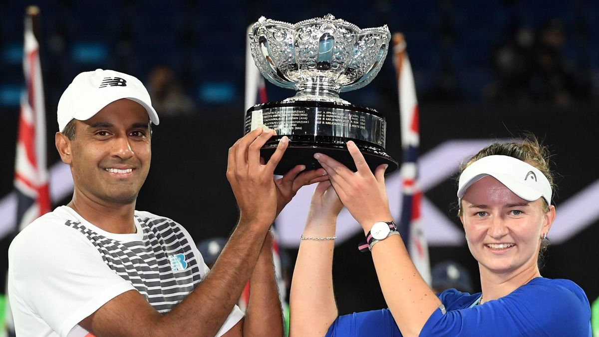Australian Open 2021 news Rajeev Ram Barbora Krejcikova storm