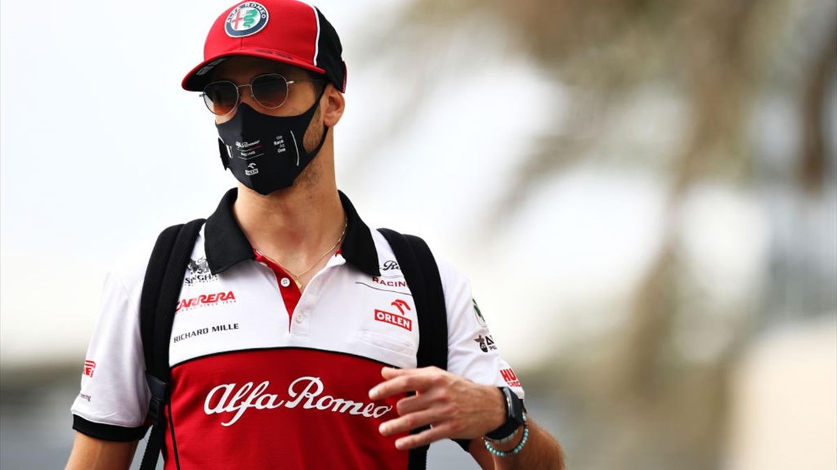 Antonio Giovinazzi in cerca di conferma per il 2022 in Sauber-Alfa Romeo.