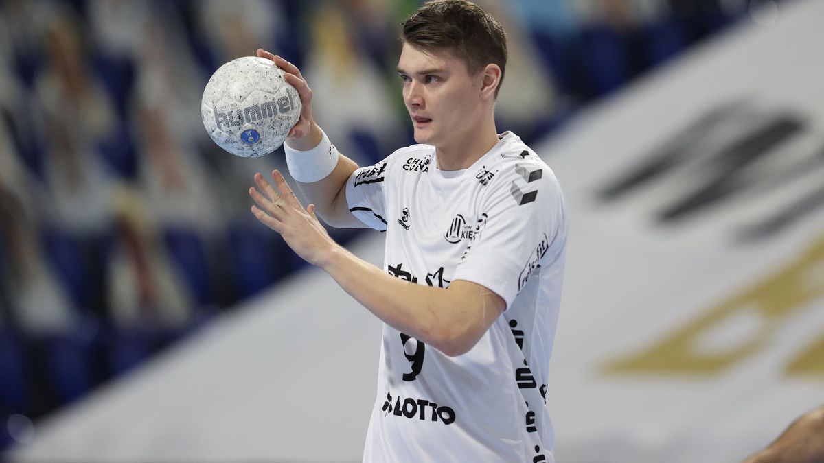 Handball Leipzig Holt Schweden Sunnefeldt Vom Thw Kiel Eurosport