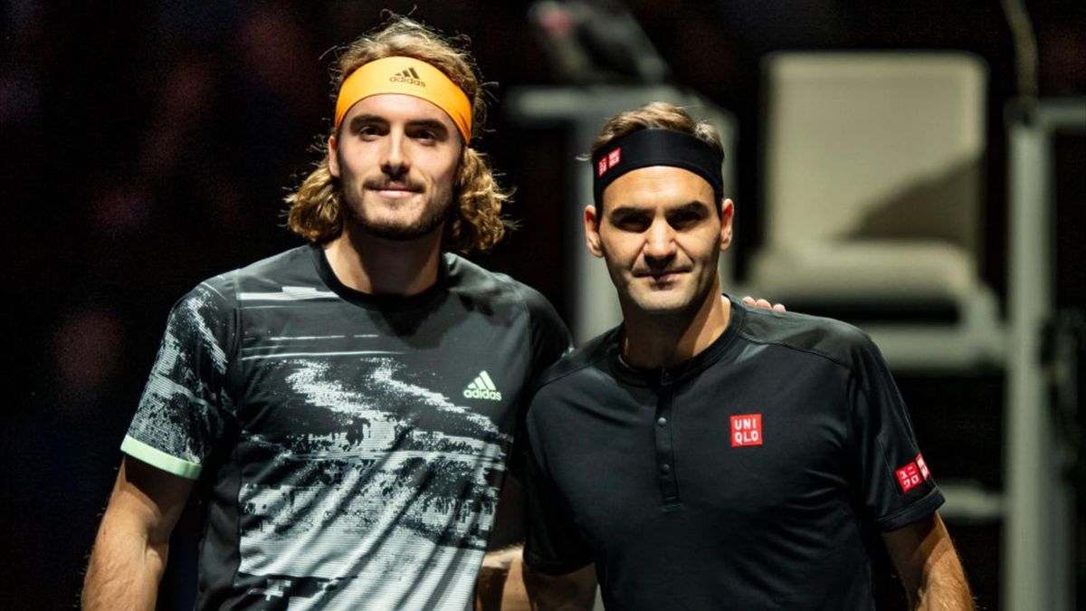 Tsitsipas Federer in donu unden dolay memnun Eurosport