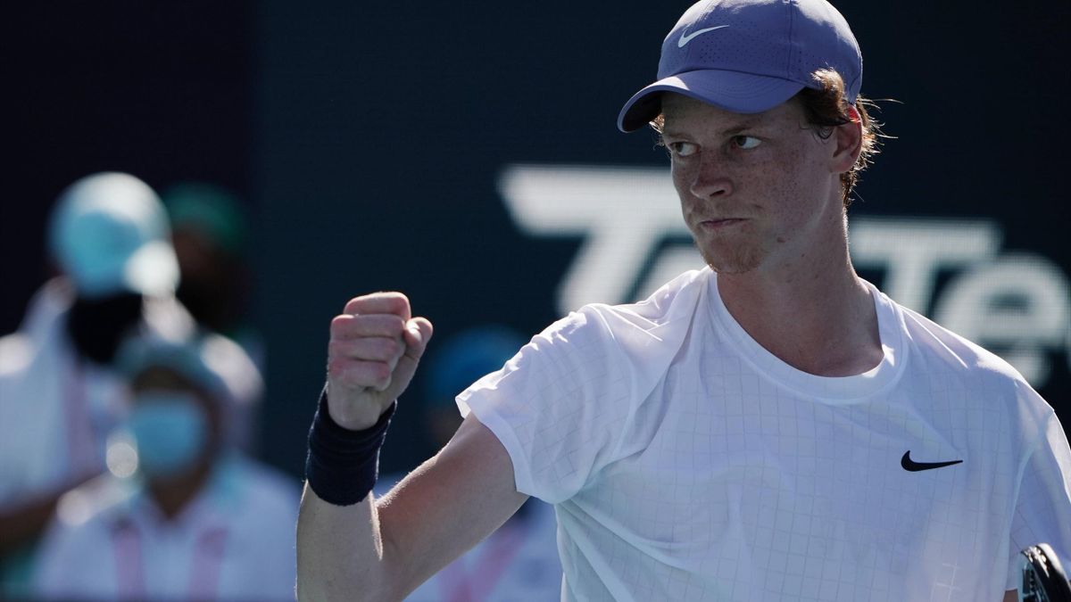 ATP Miami Sinner erreicht erstes Masters-Finale und machts wie Nadal und Djokovic