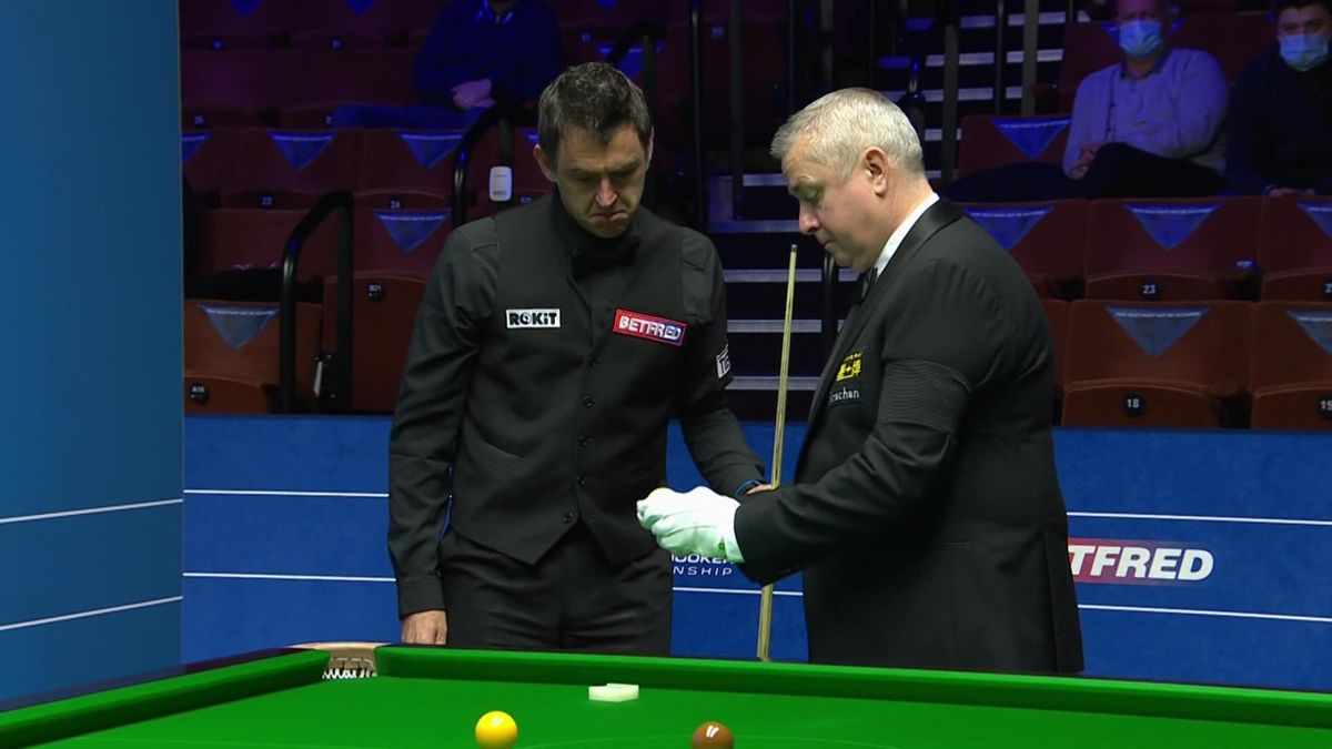 World Snooker Championship 2021 - Ronnie OSullivan finds best form with win over Mark Joyce.