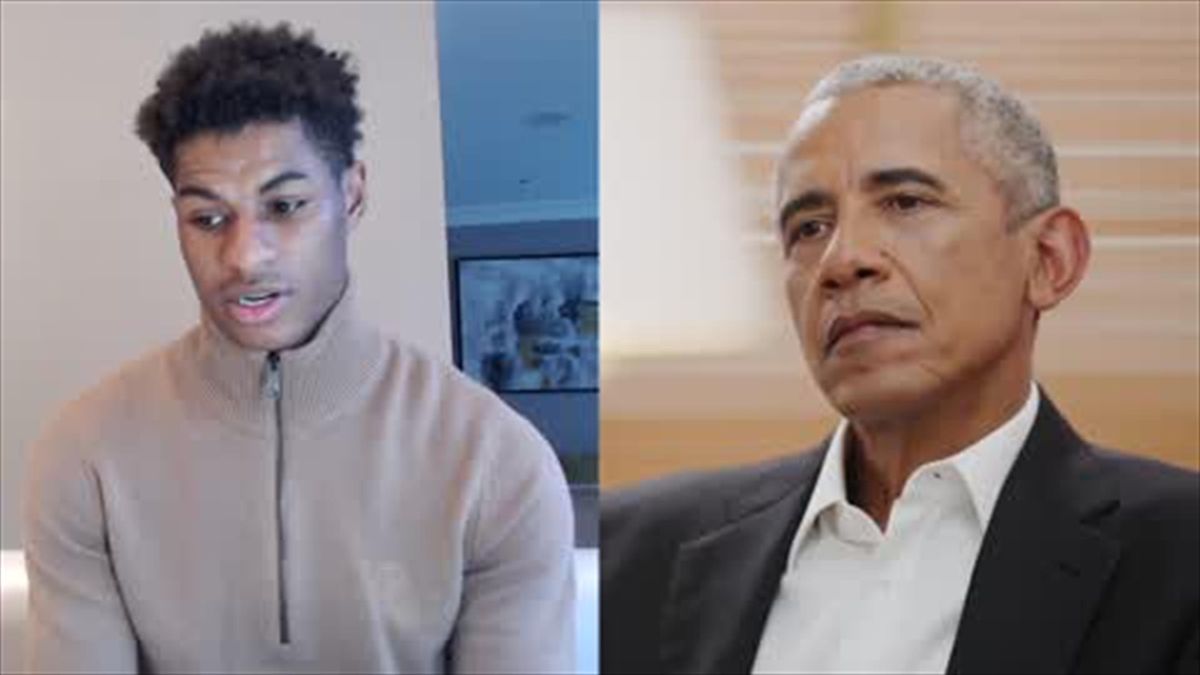 Former U.S. president Barack Obama praises England forward ...