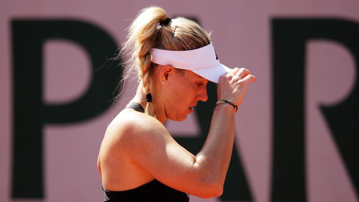 French Open Angelique Kerber scheitert überraschend an Anhelina Kalinina