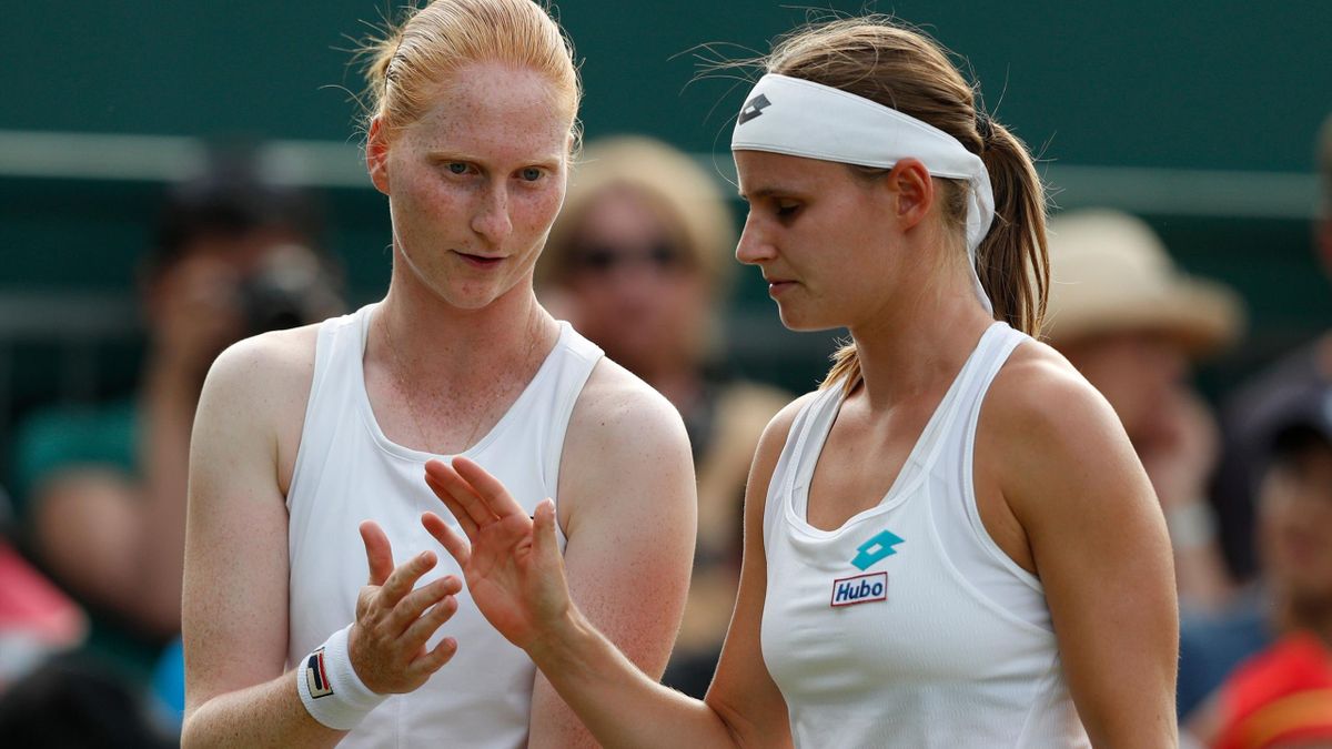 Alison Van Uytvanck And Greet Minnen Making History At Wimbledon Eurosport