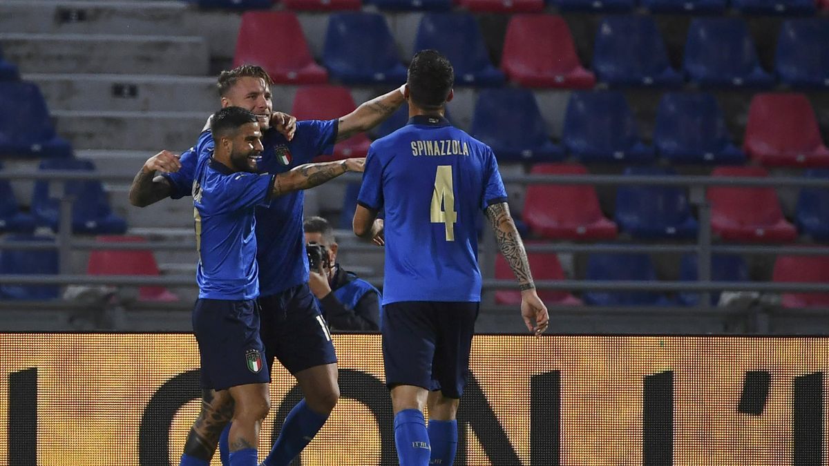 Euro 2020 friendlies - Ciro Immobile and Lorenzo Insigne both score as Italy hammer Czech Republic