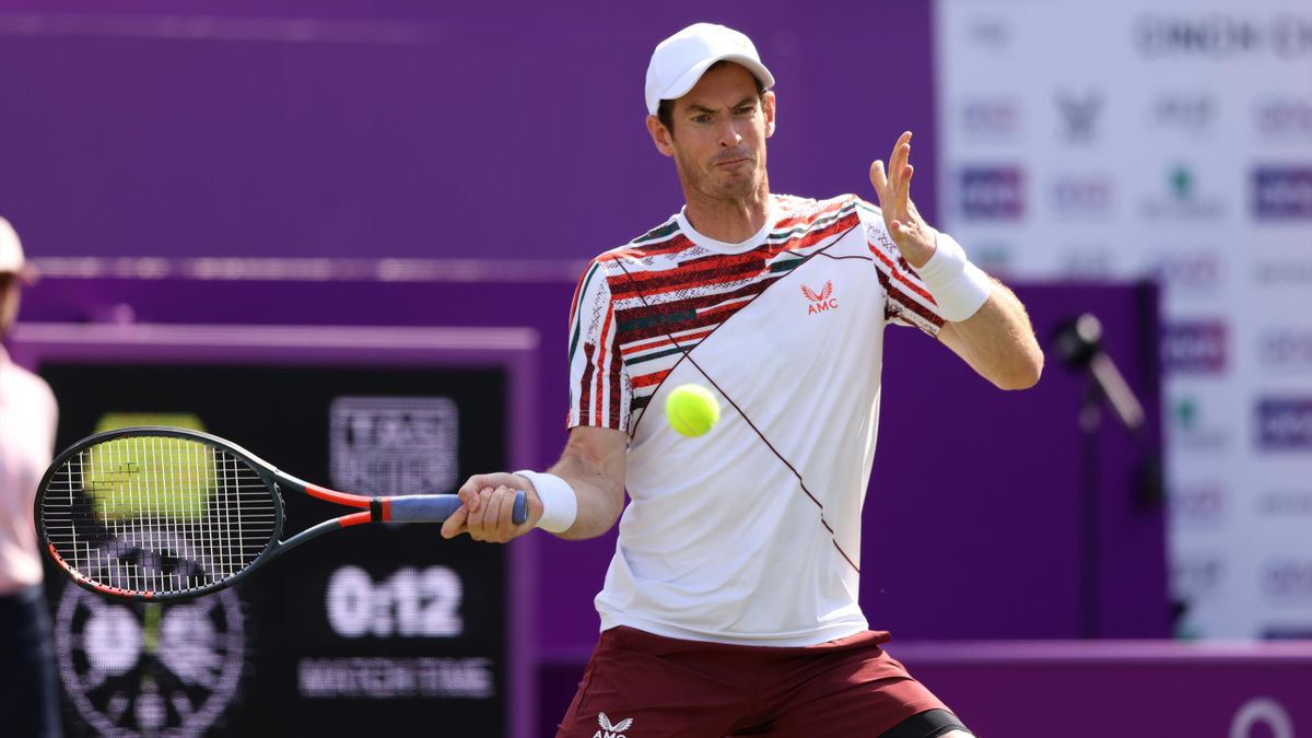 Andy Murray beats Benoit Paire 6-3 6-2 at Queens for first singles win on grass since 2018