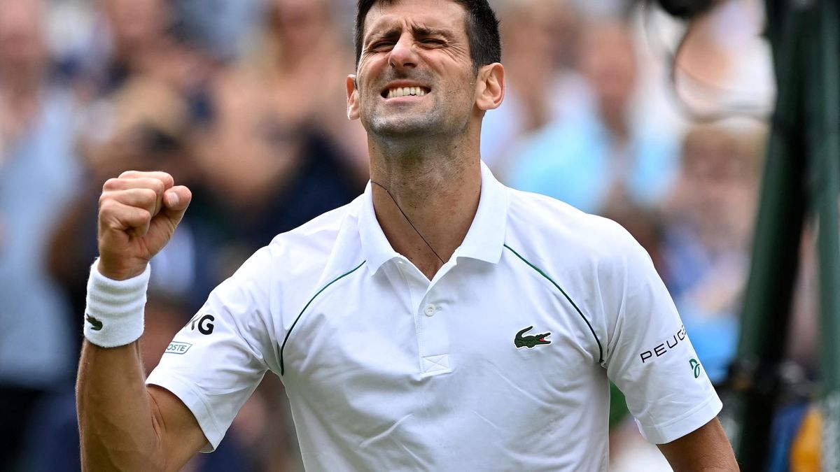Novak Djokovic steht im Viertelfinale von Wimbledon