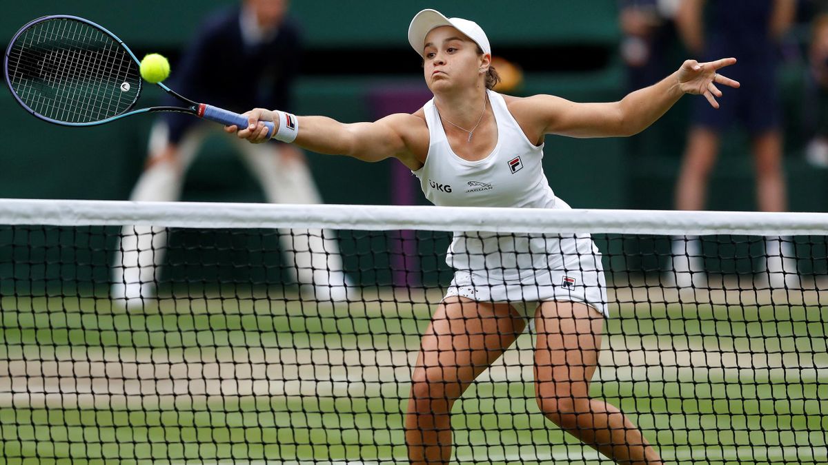 Ashleigh Barty gewinnt in Wimbledon zum ersten Mal