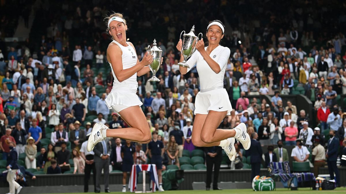 Wimbledon Elise Mertens und Hsieh Su-Wei gewinnen Titel im Damen-Doppel nach Comeback