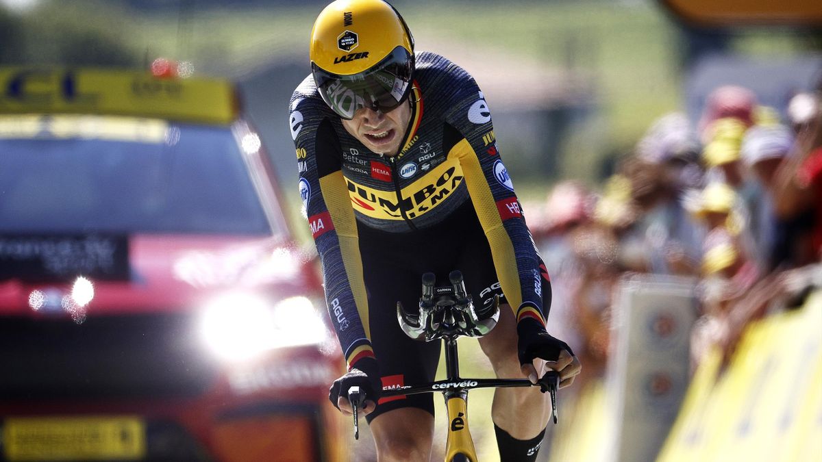 Tour de France Wout van Aert verslaat concurrentie ook in tijdrit